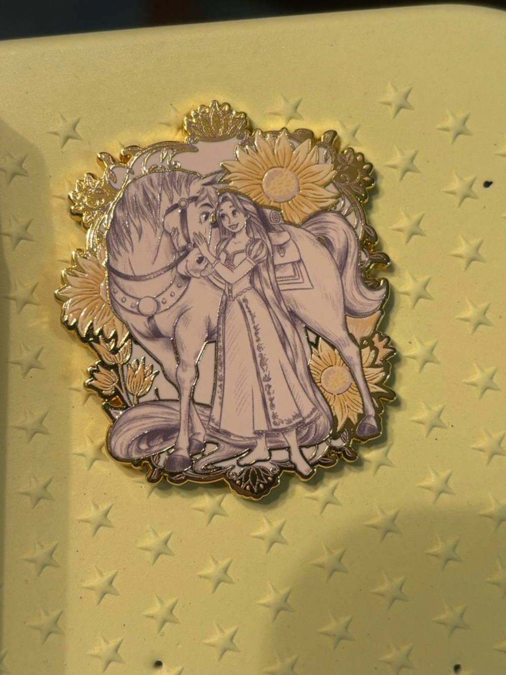 Disney Trading Pin Rapunzel & Maximus Tangled Princess Horses Blind Box Monogram